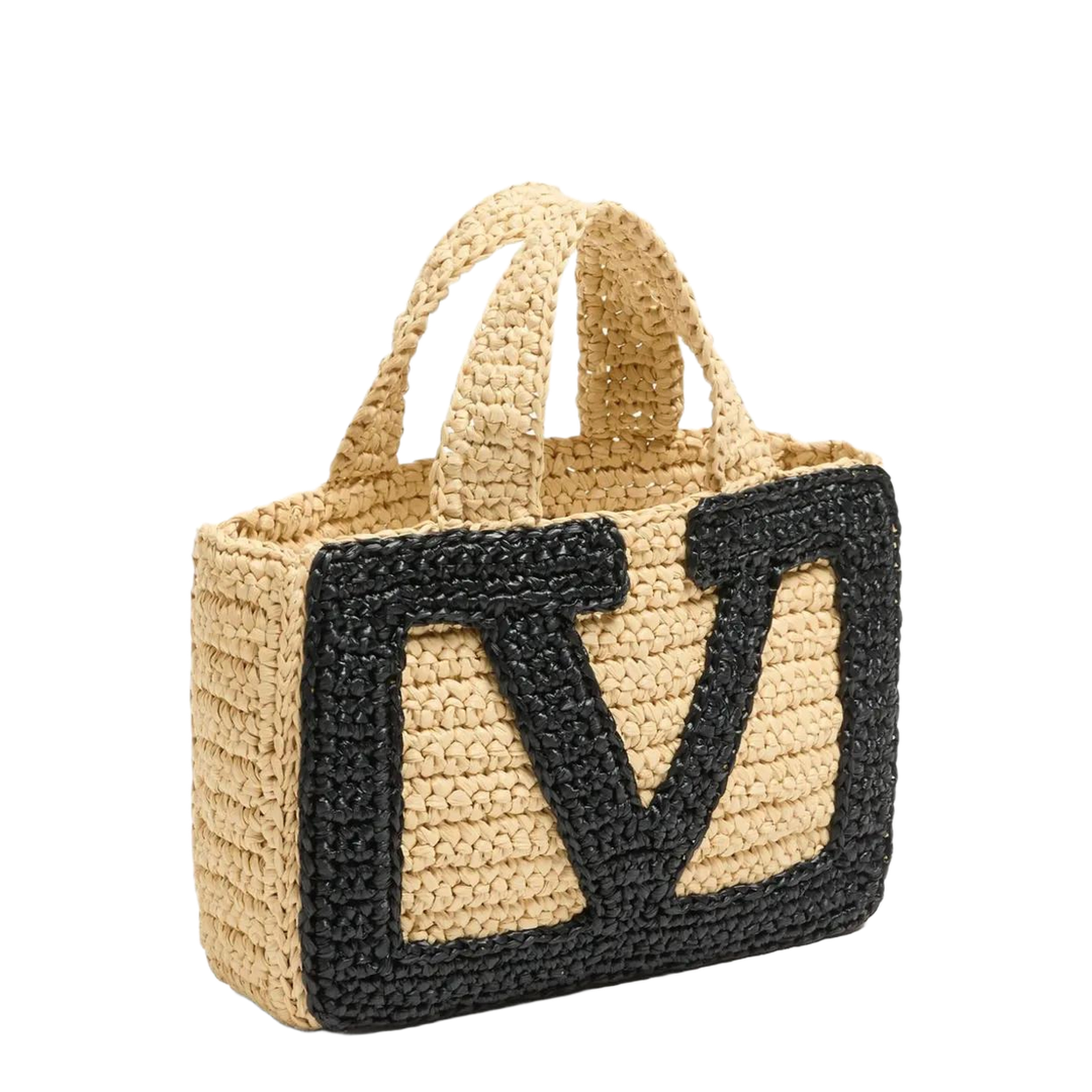 Viva Superstar Small Raffia Shopper