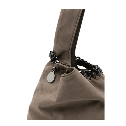 Falabella Suede Wristlet Bag