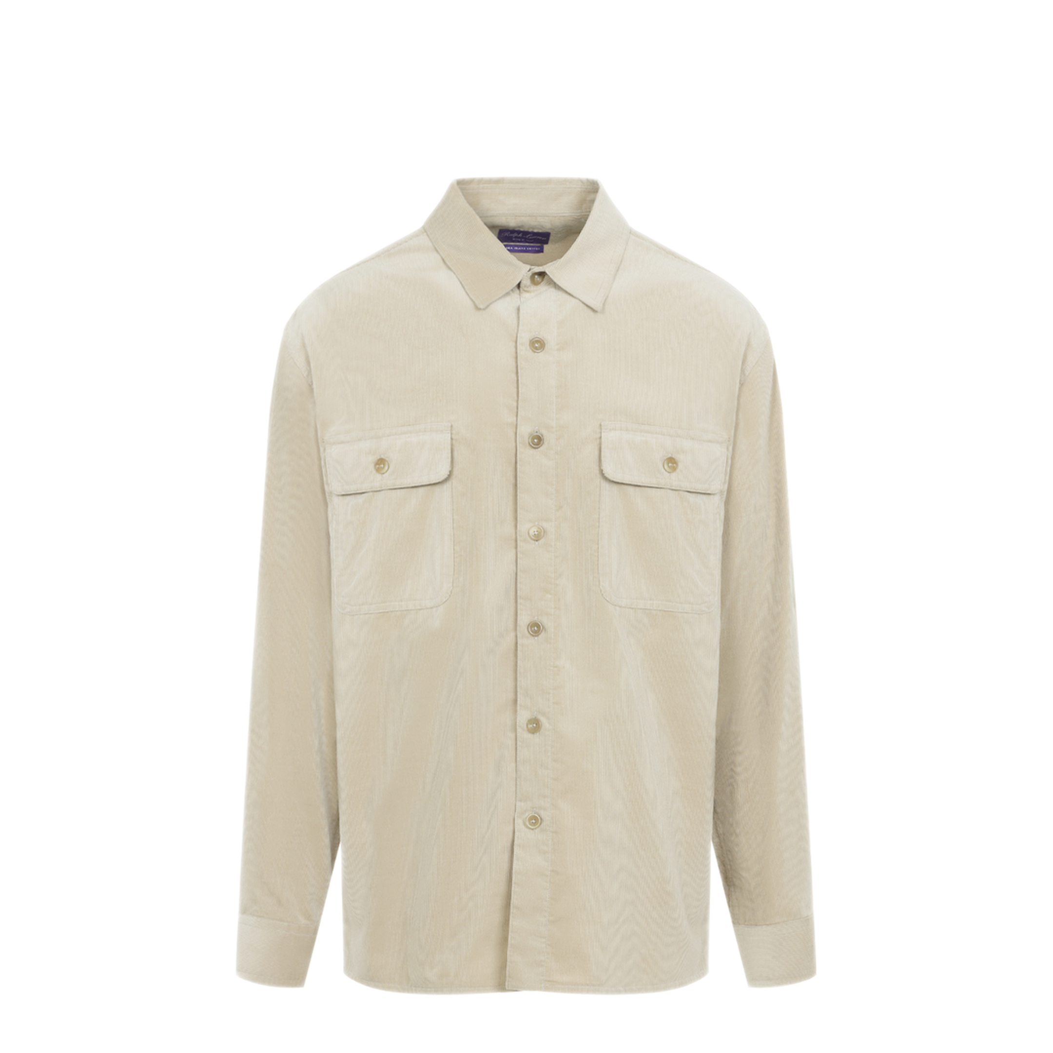 MAYFEYR - RALPH LAUREN PURPLE LABEL - Long Sleeve Sport Shirt - 790P17394001CHAMPAGNE