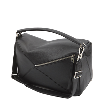 Large Puzzle Bag in Supple Grained Calfskin