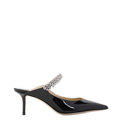 MAYFEYR - Jimmy Choo - Bing 65 Mules - BING65PATBLACK