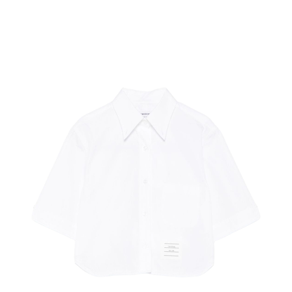 Cotton Cropped Shirt