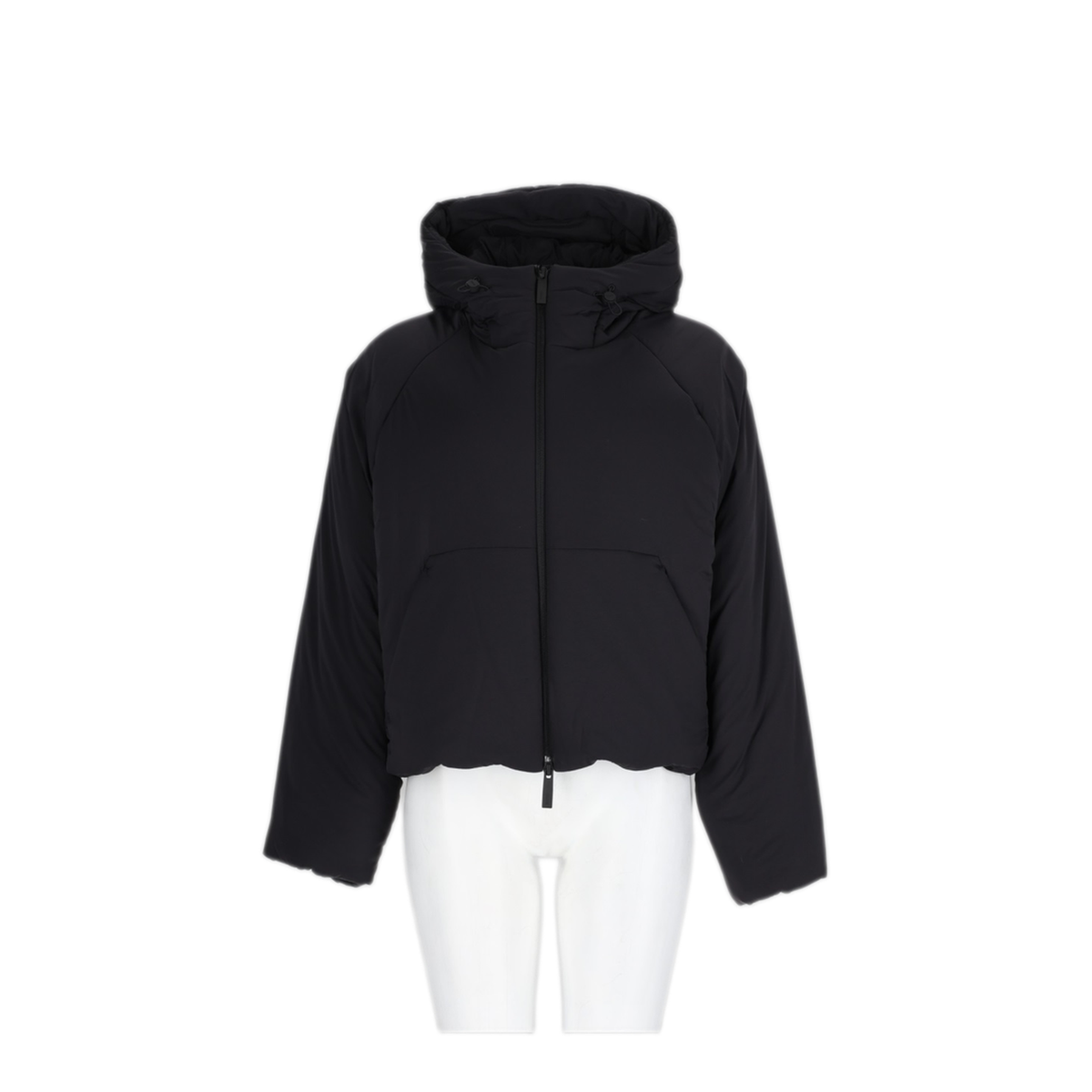 Black Polyamide Sports Jacket