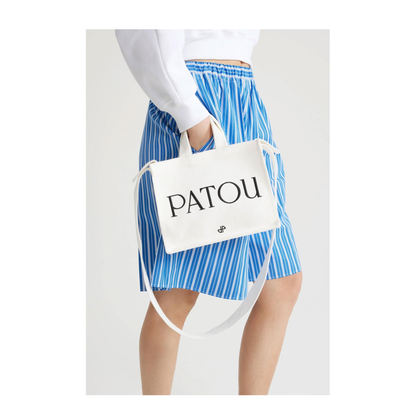 MAYFEYR - Patou - Small Tote In Cotton Canvas White - AC0440076001W