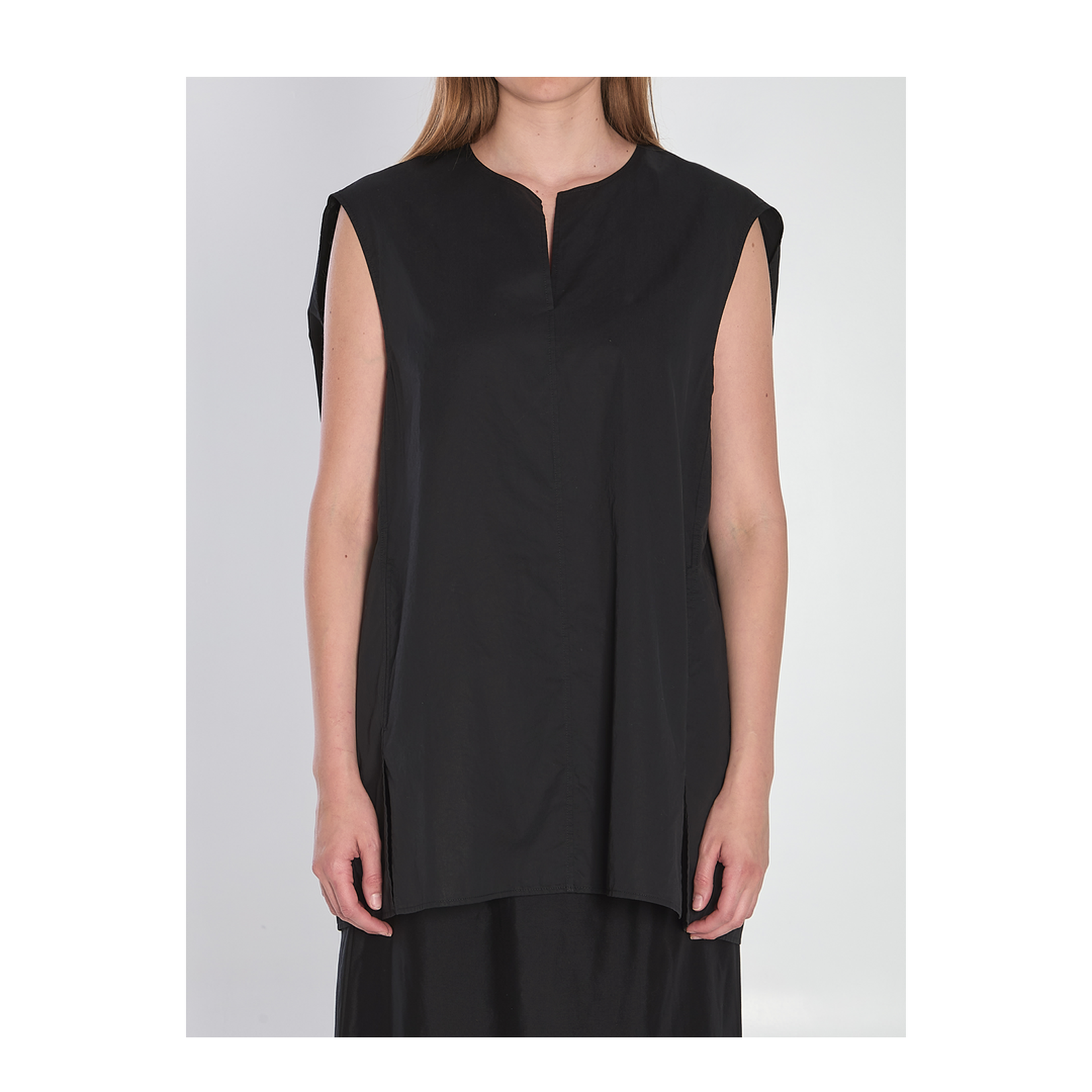 Owen Top Black in Cotton