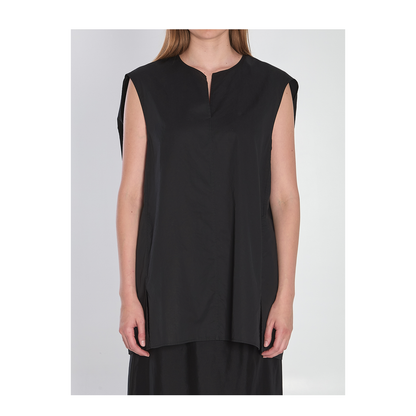 Owen Top Black in Cotton