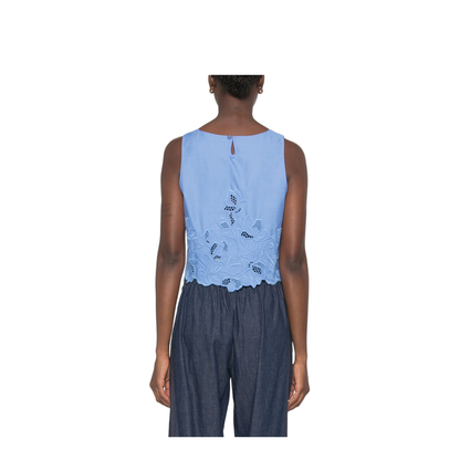 MAYFEYR - Ermanno Scervino - Top Light Blue - D484L304KDK74037