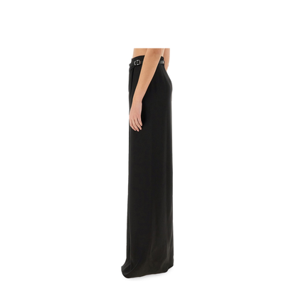 Maxi Wrap Skirt with Belt