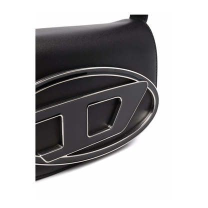 1DR-Iconic Nappa Leather Shoulder Bag - Black