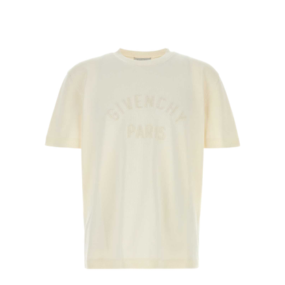 MAYFEYR - Givenchy - Embellished Knit Short Sleeves T Shirt - BM71PA4YR8105
