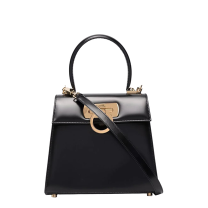 MAYFEYR - Ferragamo - Iconic Top Handle Bag - 2121930749021NERO