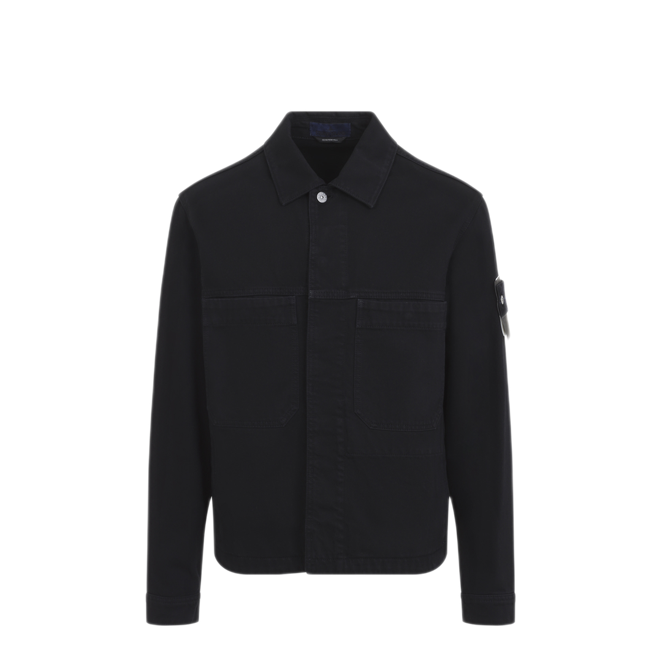 MAYFEYR - Stone Island - Black Biker Jacket - L2S144100006S0J24V0029