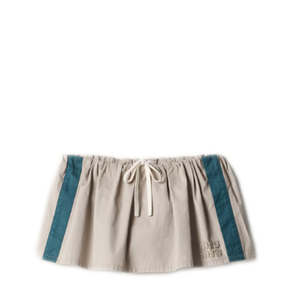MAYFEYR - Miu Miu - Twill Skirt - MG2638SOOO19CTF0D3K
