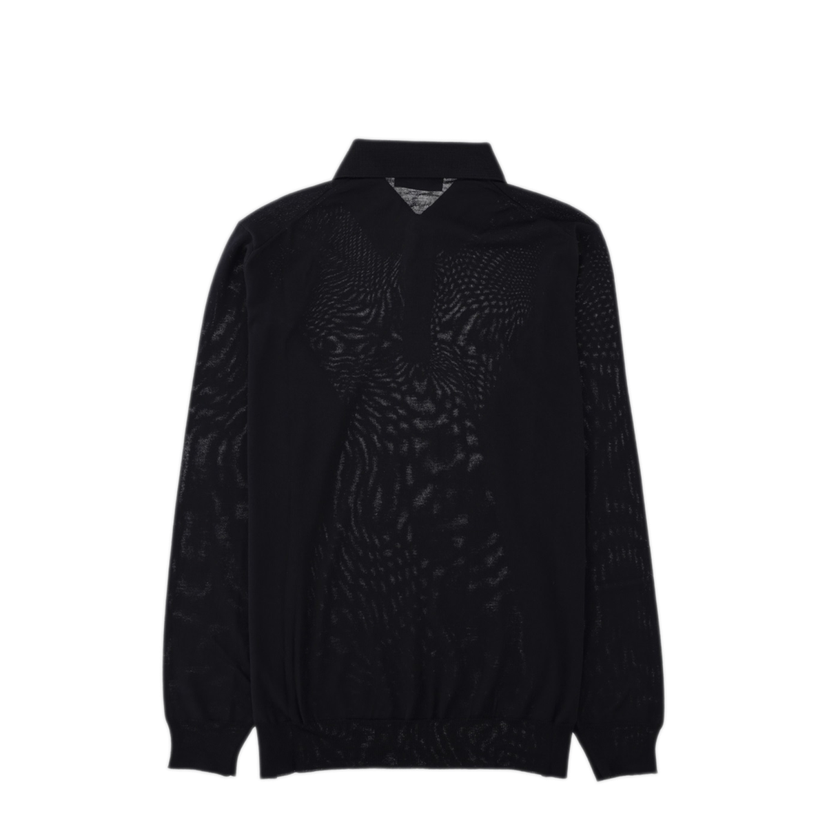 Wool Polo Shirt Long Sleeves