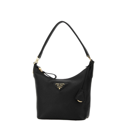 MAYFEYR - Prada - Black Leather Shoulder Bag - 1BC278VONO2DKVF0632