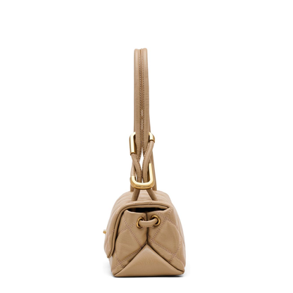 Quilted Mini Dual Shoulder Bag