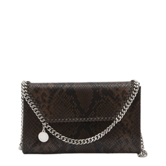 Falabella Polyester with PU Coating Wallet - Brown
