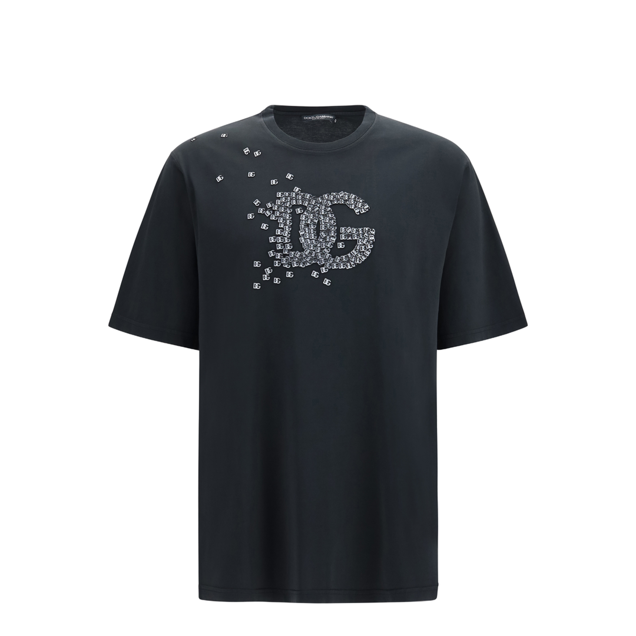 MAYFEYR - Dolce & Gabbana - Cotton T-Shirt With Logo - G8PN9TG7P9Z