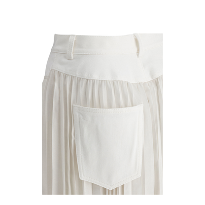 MAYFEYR - Sacai - Pleated Skirt - 25-07718151