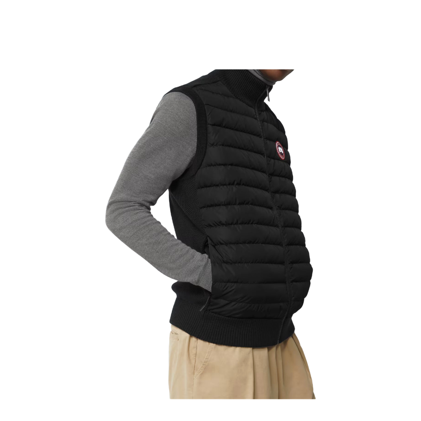 HyBridge Quilted Knit Vest