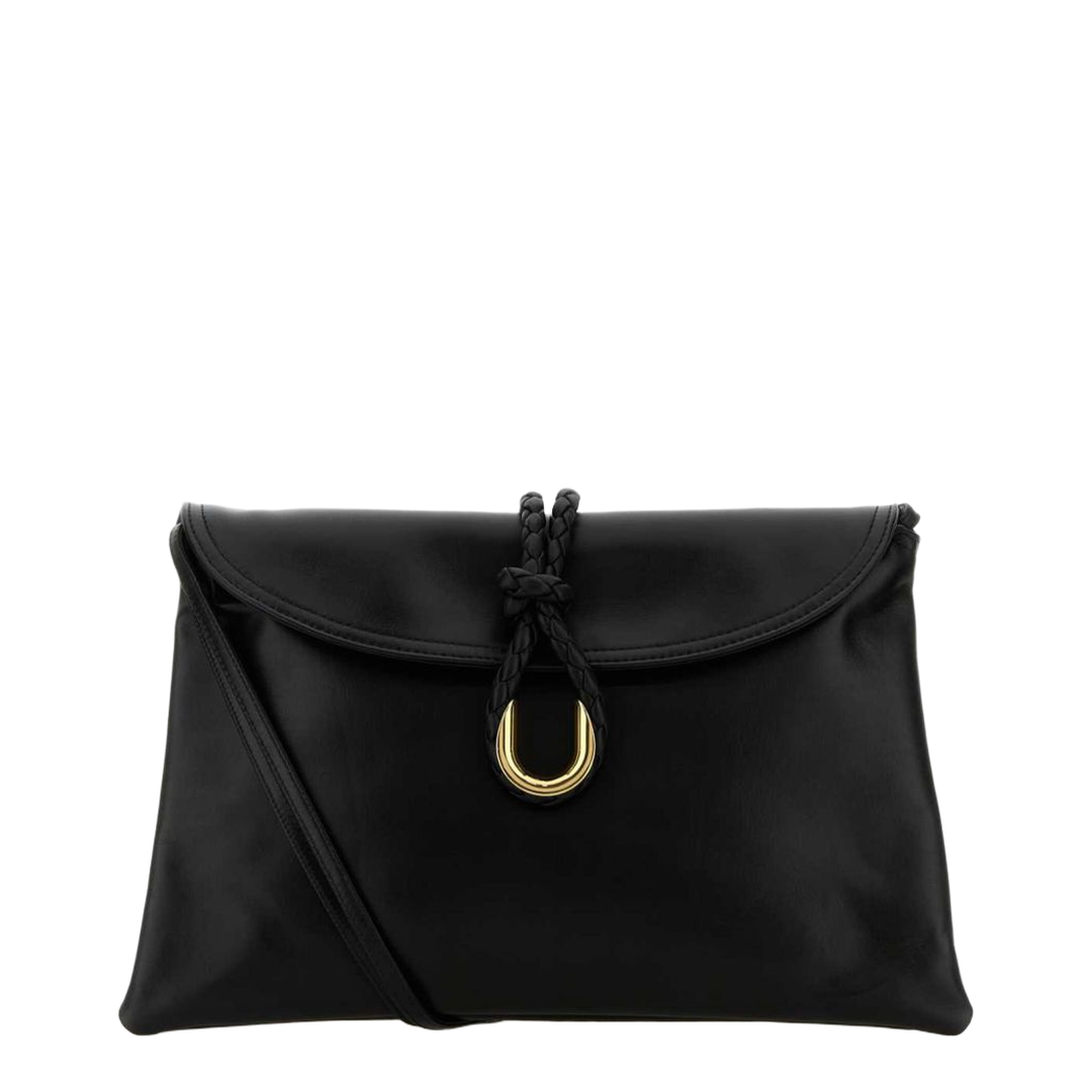 Liberta Small Leather Crossbody Bags - Black