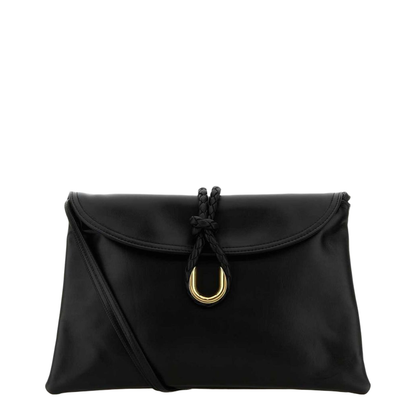Liberta Small Leather Crossbody Bags - Black