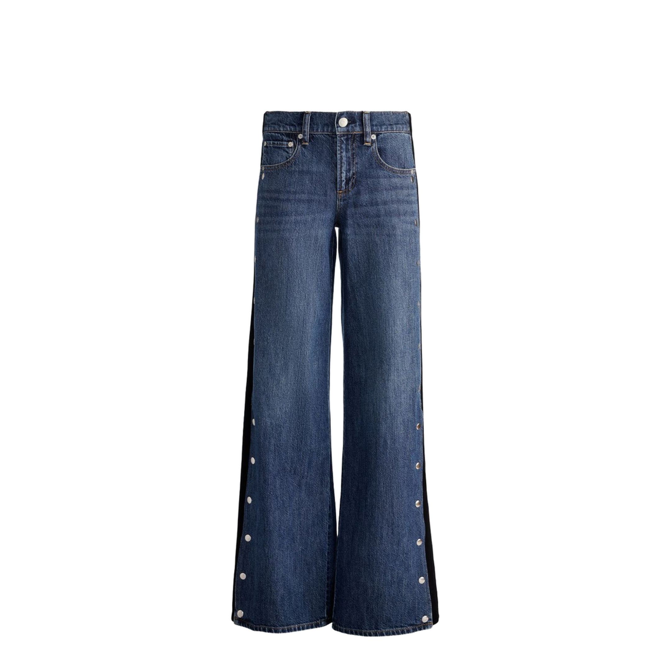 Flared Leg Denim Jeans