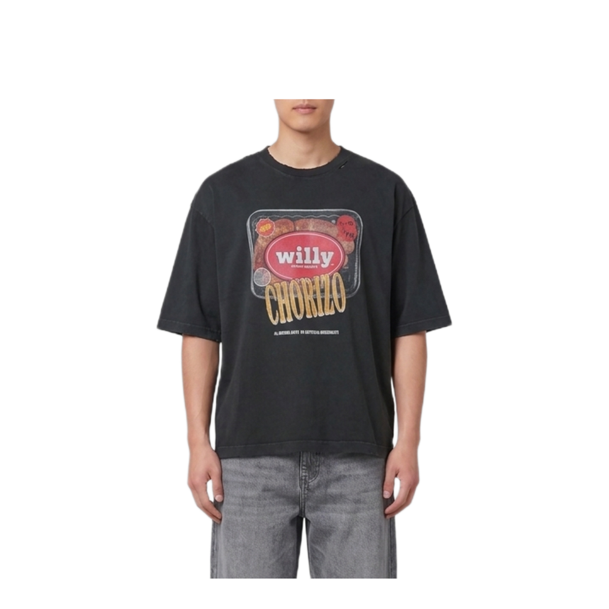 MAYFEYR - Willy Chavarria - Os Especial Chorizo Buffalo Tee - MUJTE011061N011