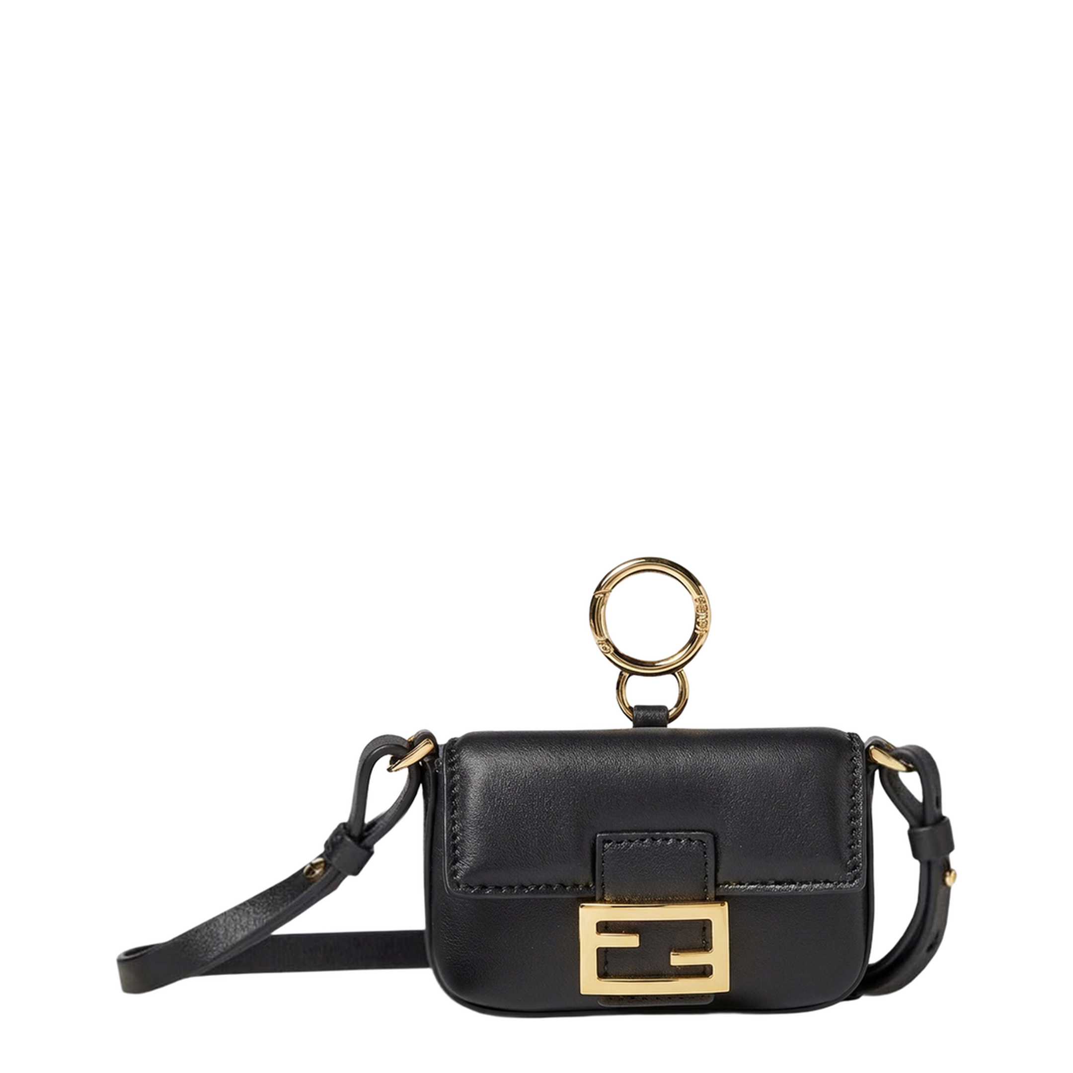 MAYFEYR - Fendi - Nano Baguette Charm Black - 7AS414AYIXF0KUR