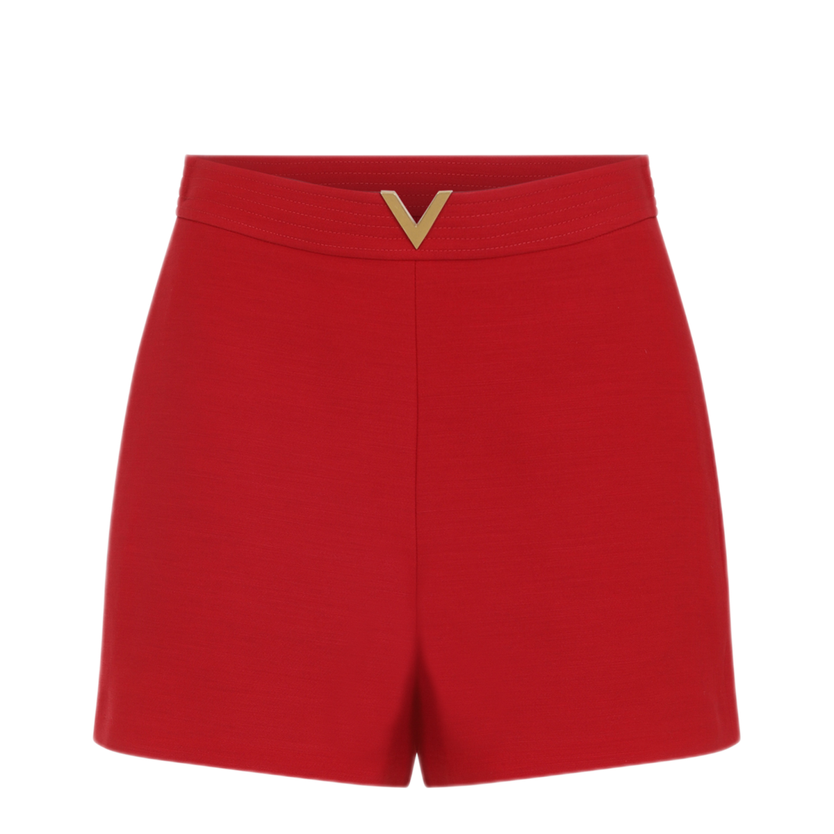 MAYFEYR - Valentino - Red Wool Bermuda - 8B3RF3501CFR9M
