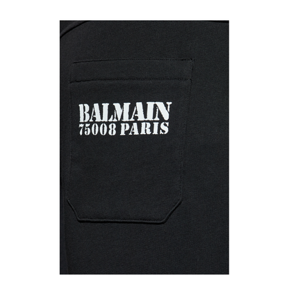 Sweatpants Cotton Knit Black