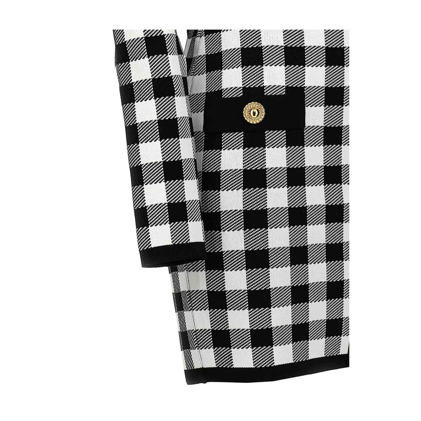 Vichy Knit Dress