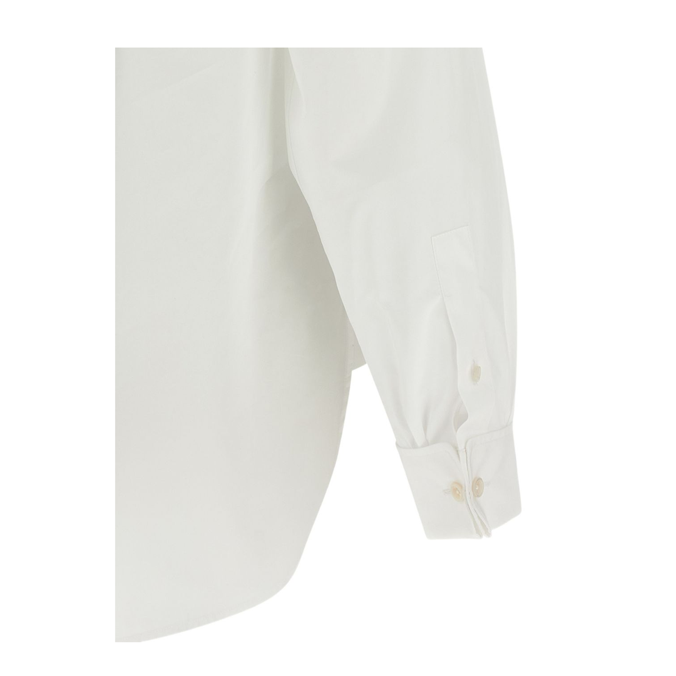 MAYFEYR - The Row - White Cotton Poplin Shirt - 10804W4280WHT