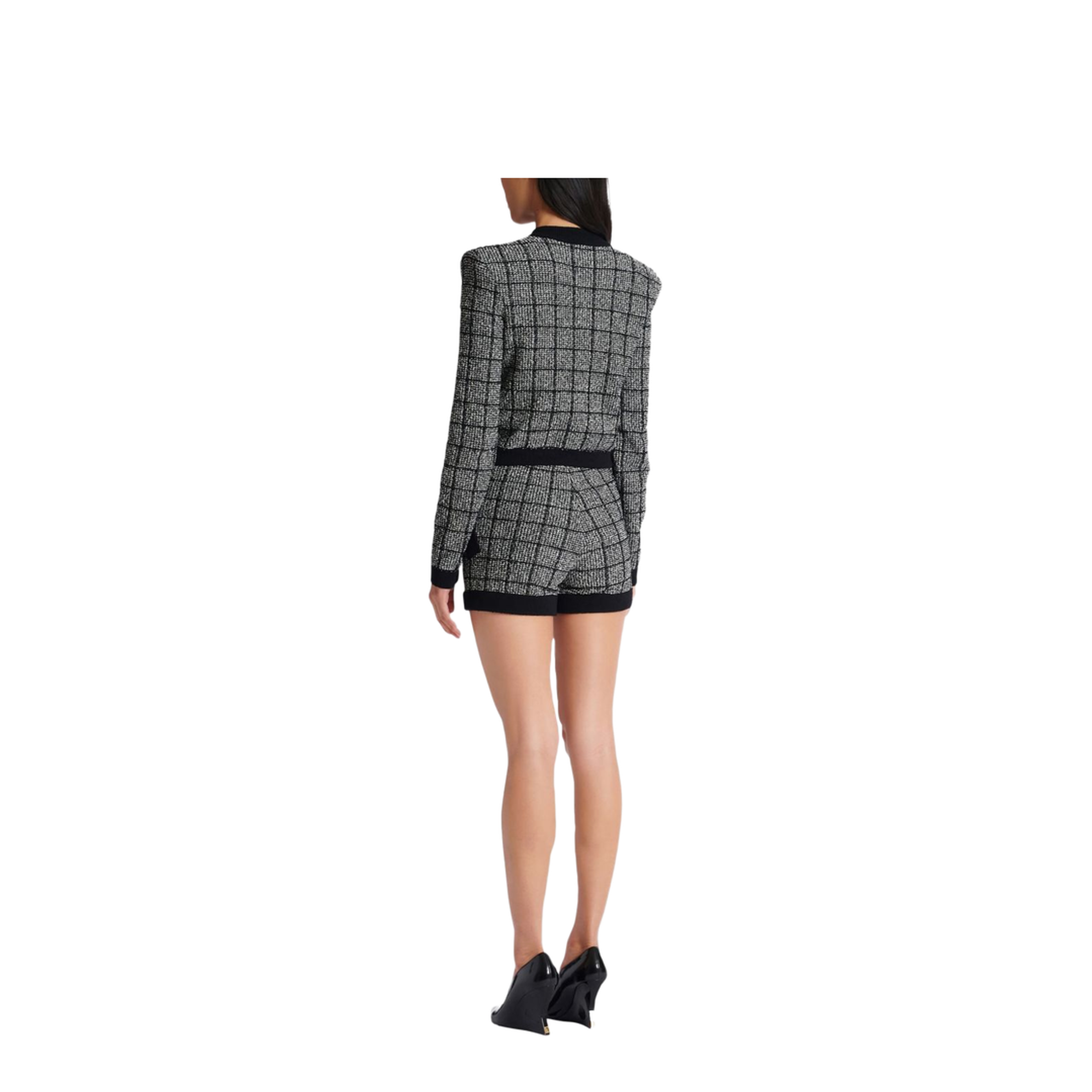 Knitted Sweater Black Grey
