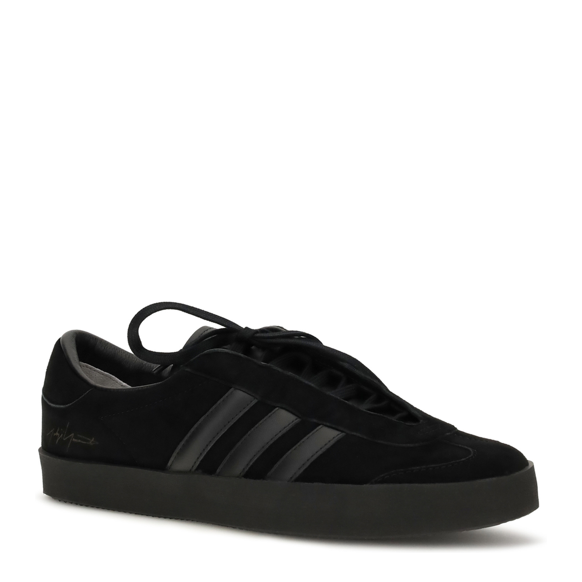 MAYFEYR - Y-3 - Gazelle Leather Sneakers - LA6689BLACK