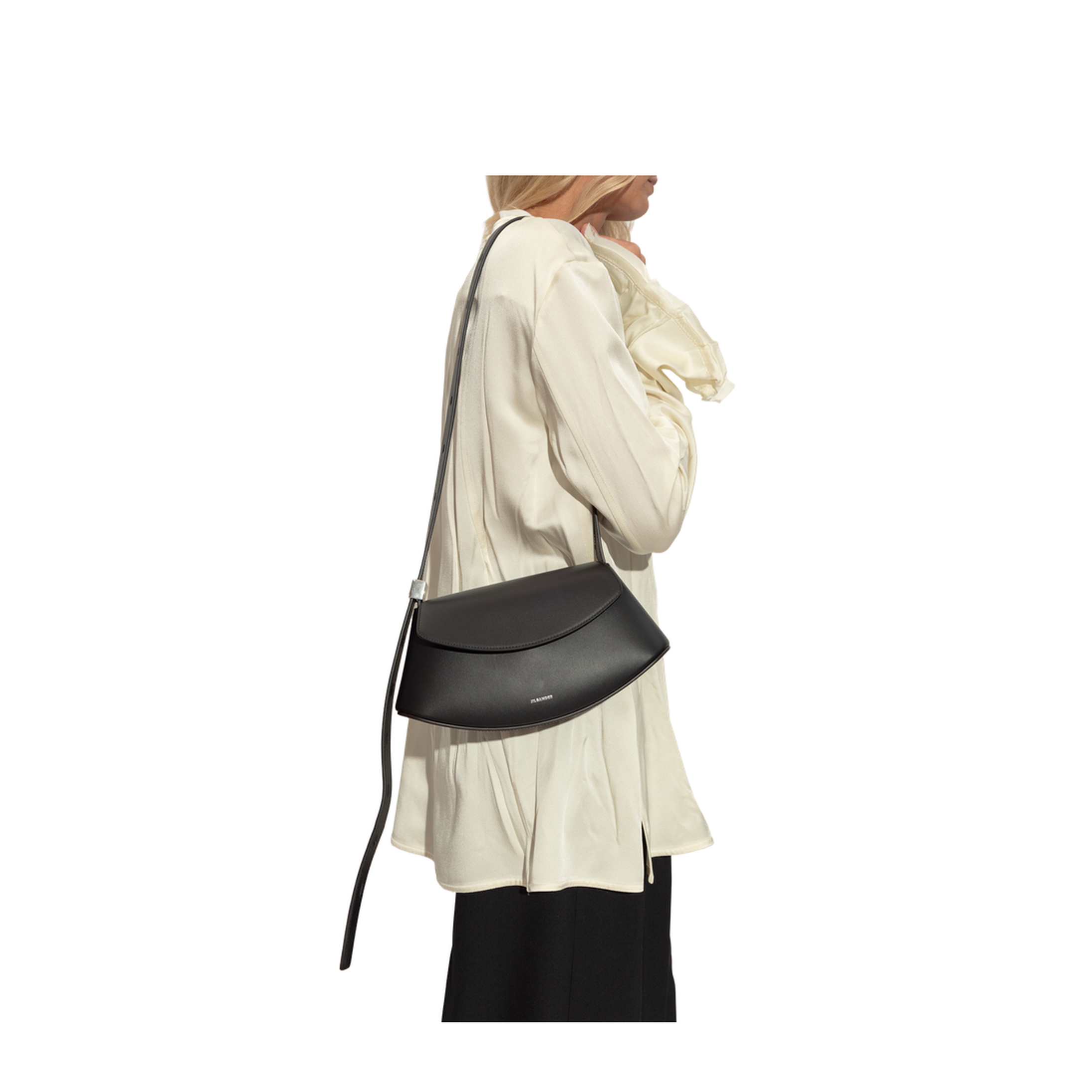 Eldorado Small Calfskin Crossbody - Black