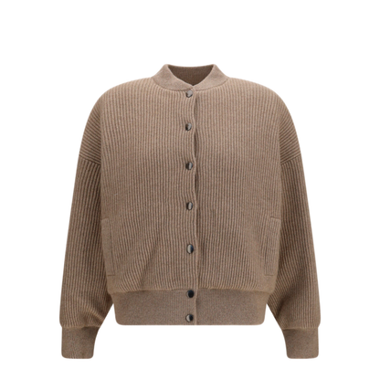 Cashmere Bomber Jacket