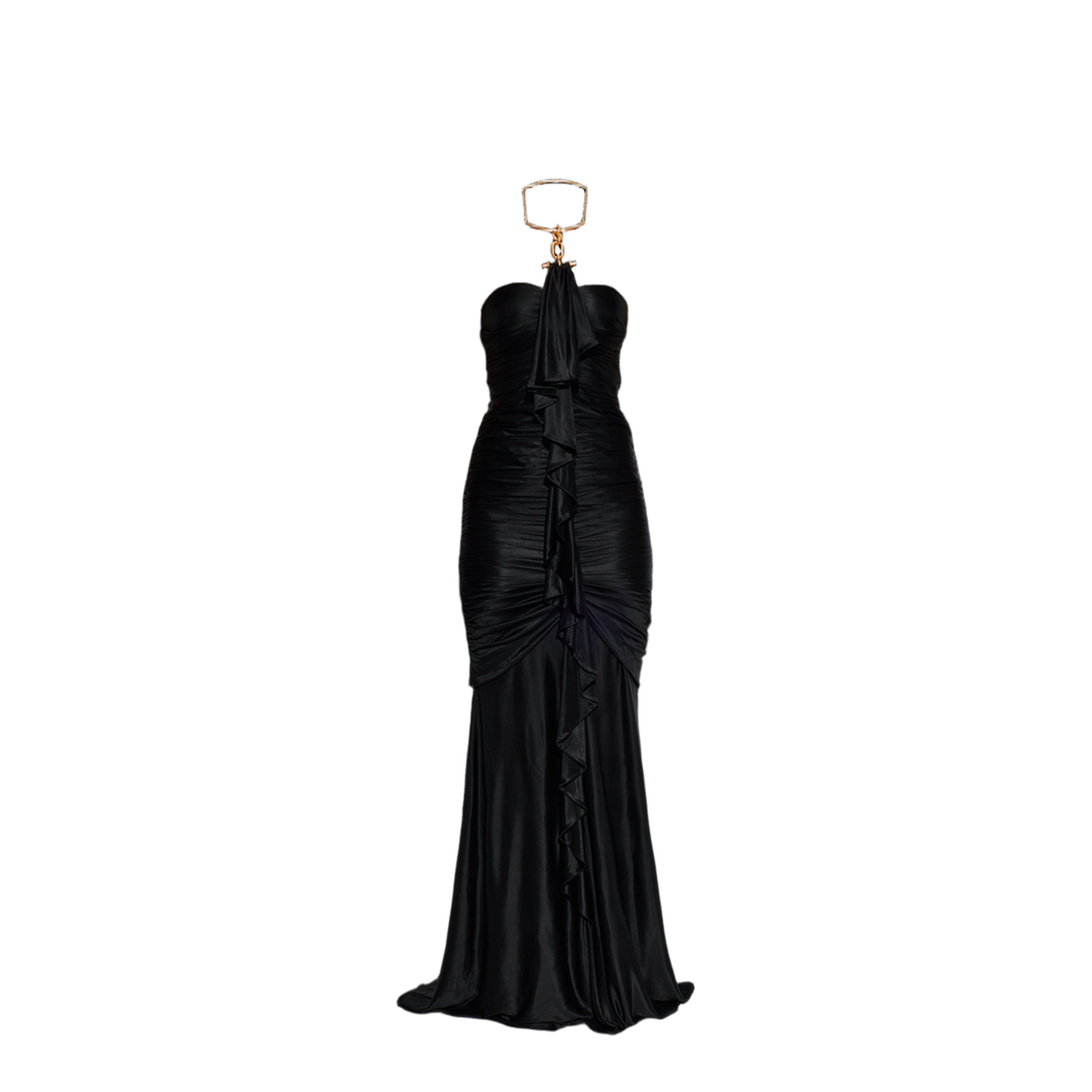 Draped Dress Black