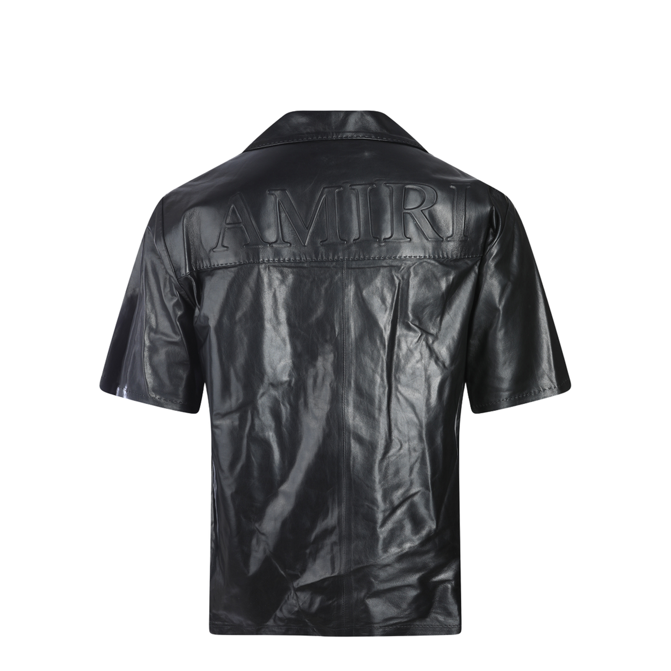 Black Leather Shirt