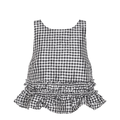 MAYFEYR - Ganni - Top Light Grey - W0594099