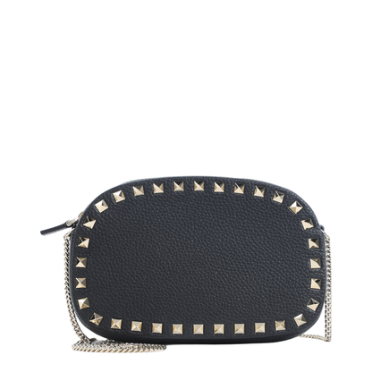 Rockstud Mini Leather Crossbody Bag