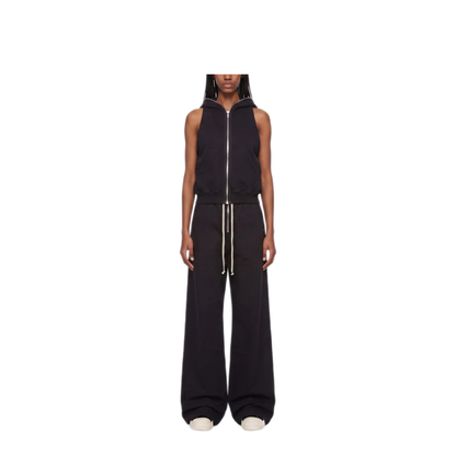 MAYFEYR - Rick Owens - Hooded Zip Sleeveless Sweater - DS02F6121F09