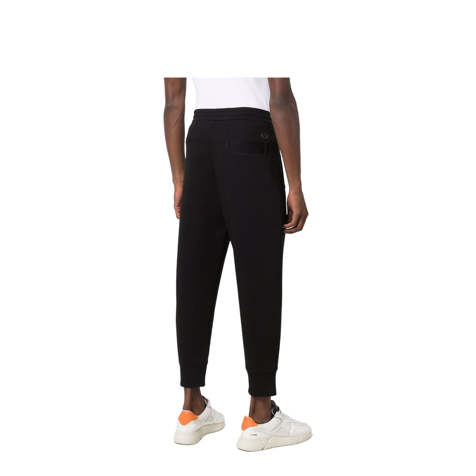 Cotton Blend Sweatpants - Black
