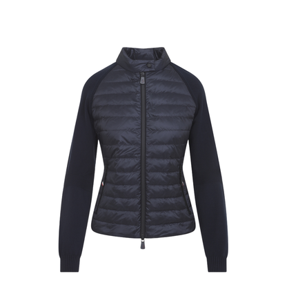 Navy Blue Knit Cardigan