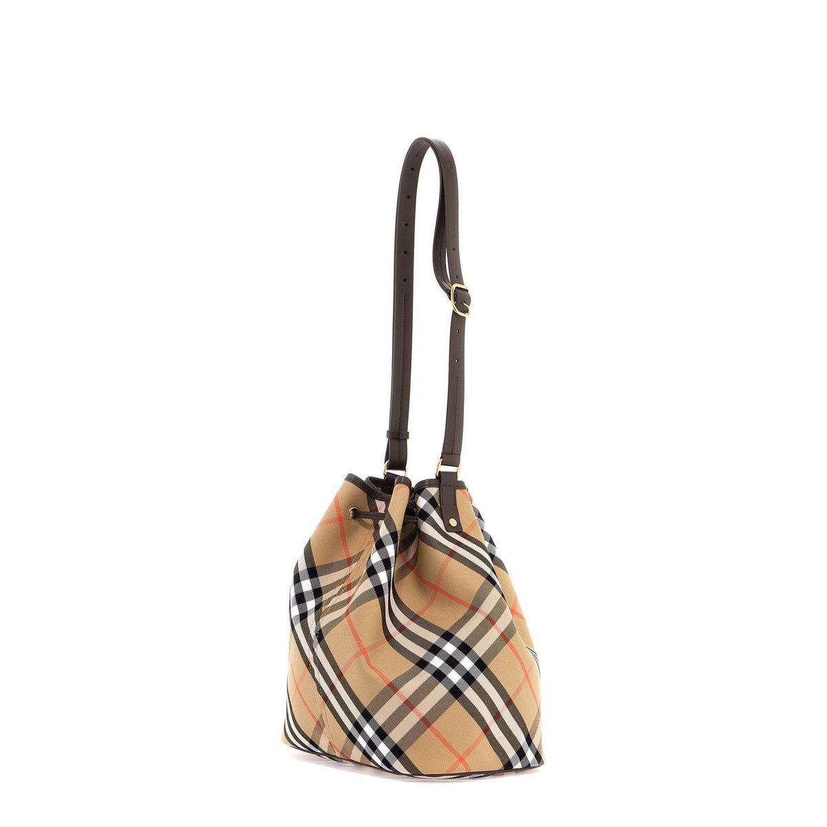 Burberry ered bucket bag