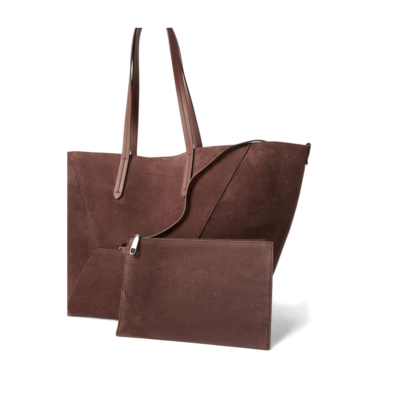 Suede Leather Shopping Bag