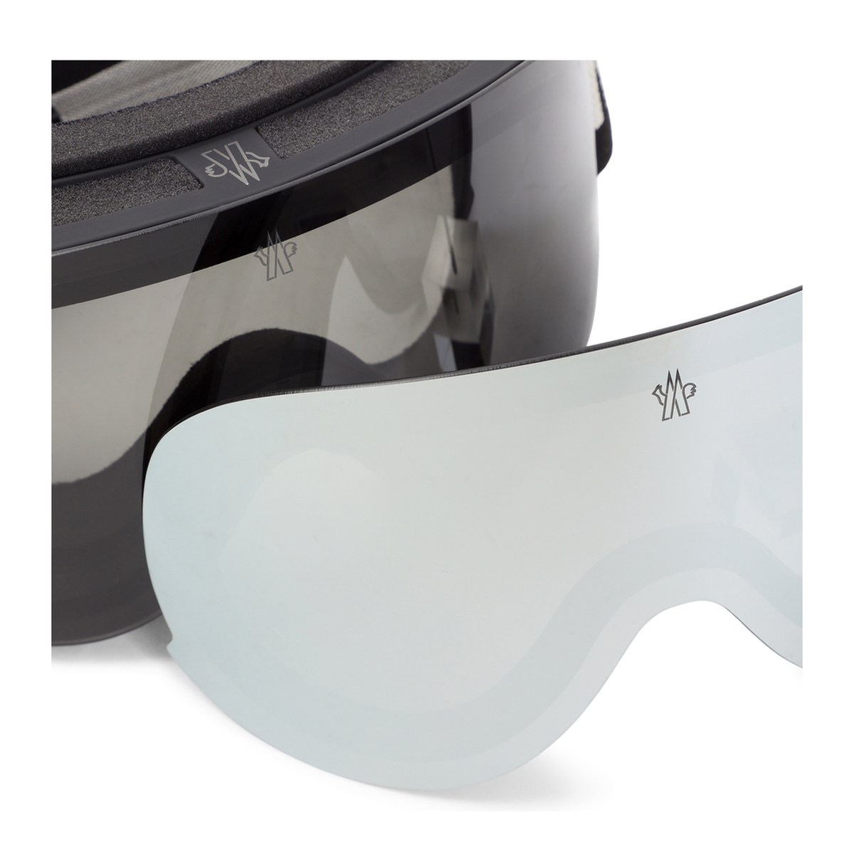 MAYFEYR - MONCLER EYEWEAR - Goggle Sunglasses Matte Black Smoke - 0ME8017MATTE