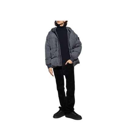 MAYFEYR - Stone Island - Wool Turtleneck Sweater In Full Ribs - L2S155100052S00C2