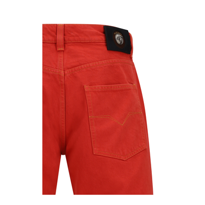 MAYFEYR - Versace - Straight-Leg Cotton Denim Jeans - 10241301A17871