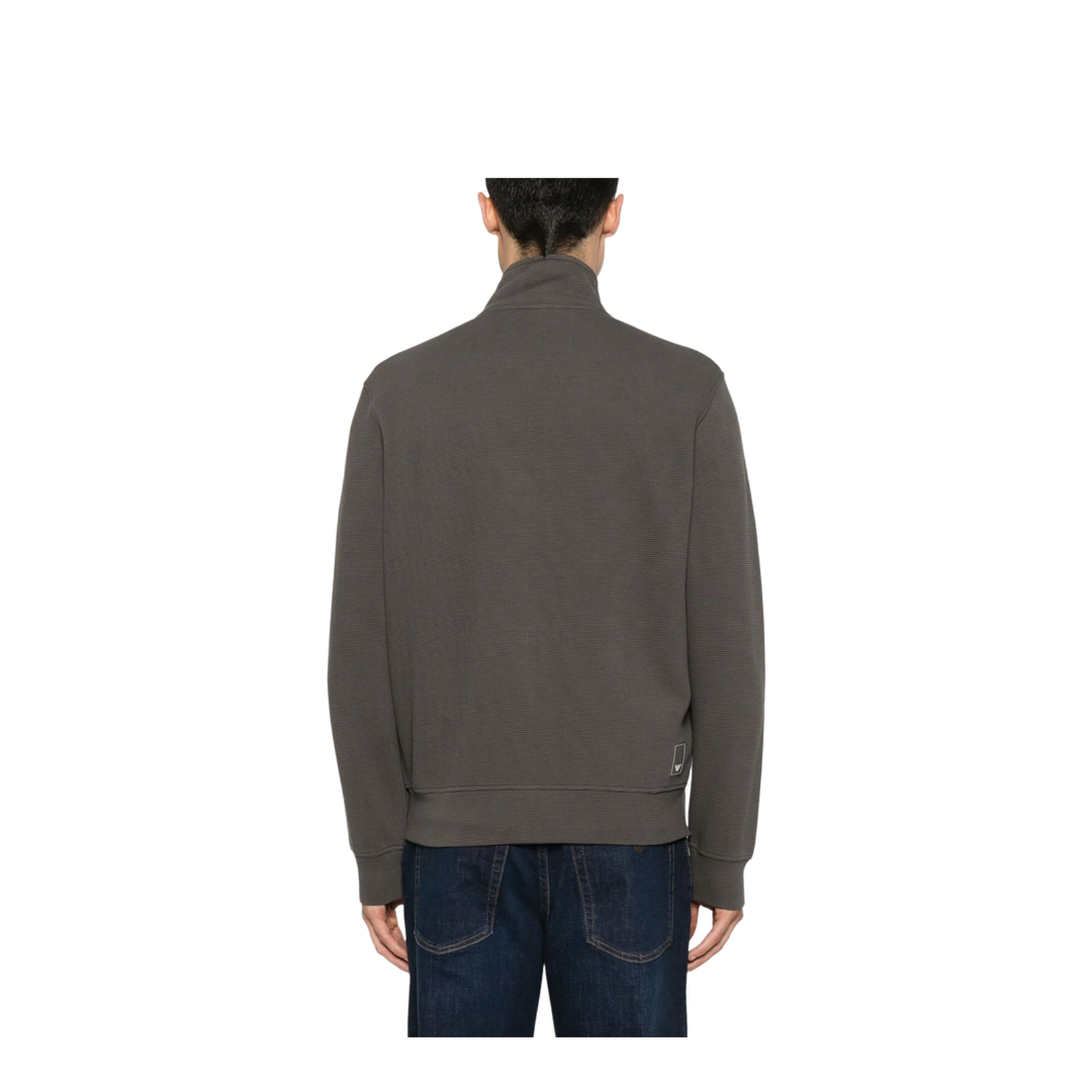 Cotton Zipped Sweatshirt